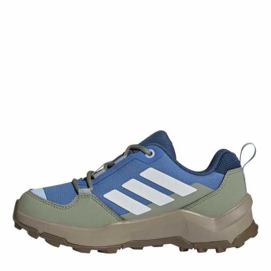 Adidas Юношески Обувки Terrex Ax4R Hiking Shoes Juniors Blue/Wht/Green Adidas Юношески Обувки Terrex Ax4R Hiking Shoes Juniors Blue/Wht/Green