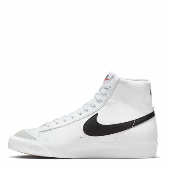 Nike Blazer Mid '77 Big Kids' Shoes White/Black Детски маратонки