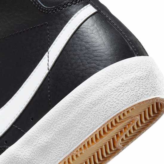 Nike Blazer Mid '77 Big Kids' Shoes Black/White Детски маратонки