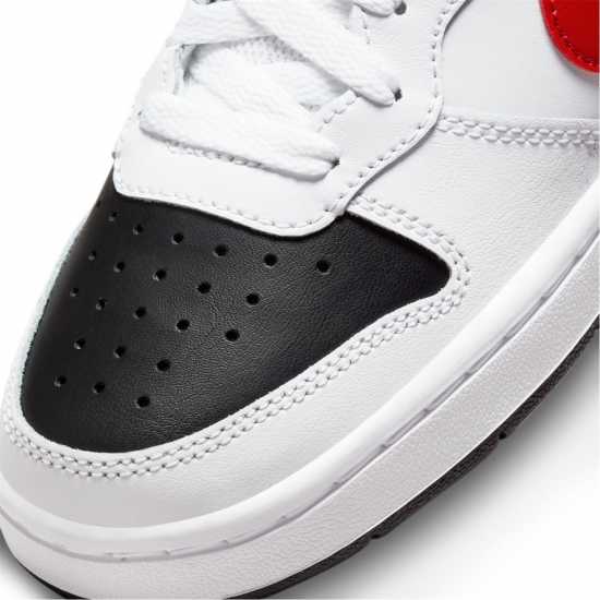 Nike Court Borough Mid 2 Big Kids' Shoe White/Red/Black Детски маратонки