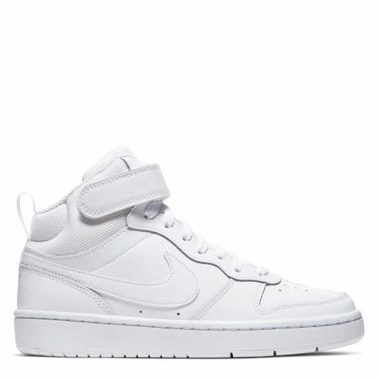 Nike Court Borough Mid 2 Big Kids' Shoe Три бяло Детски маратонки