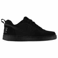 Nike Borough Low 2 Se (Gs) Triple Black Детски маратонки