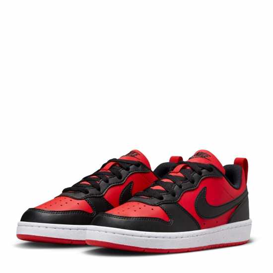 Детски маратонки Nike Court Borough Low Recraft Червен/Черен Nike Court Borough Low Recraft Червен/Черен Детски маратонки