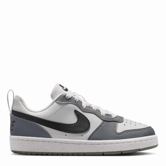 Nike Court Borough Low Recraft Children Shoes Wht/Blk/Grey 