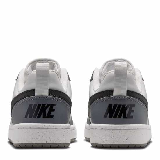 Nike Court Borough Low Recraft Children Shoes Wht/Blk/Grey 