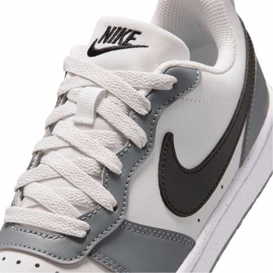 Nike Court Borough Low Recraft Children Shoes Wht/Blk/Grey 