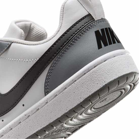 Nike Court Borough Low Recraft Children Shoes Wht/Blk/Grey 
