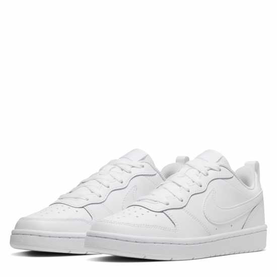 Детски маратонки Nike Court Borough Low Recraft Три бяло Nike Court Borough Low Recraft Три бяло Детски маратонки