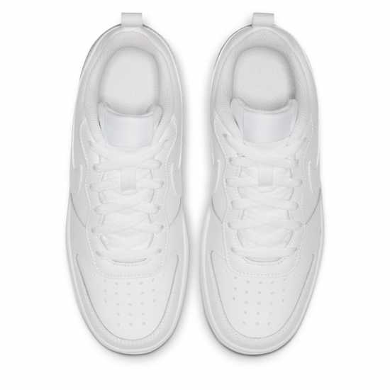 Детски маратонки Nike Court Borough Low Recraft Три бяло Nike Court Borough Low Recraft Три бяло Детски маратонки