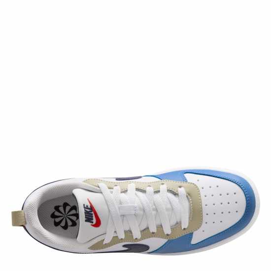 Детски маратонки Nike Court Borough Low Recraft Бяло/Синьо/Червено Nike Court Borough Low Recraft Бяло/Синьо/Червено Детски маратонки