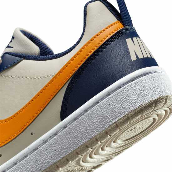 Nike Court Borough Low Recraft Бял/Кафяв/Оранжев Детски маратонки