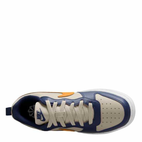 Nike Court Borough Low Recraft Бял/Кафяв/Оранжев Детски маратонки