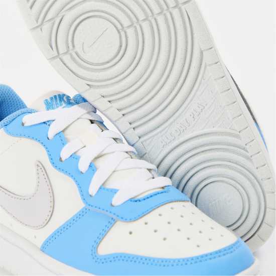 Детски маратонки Nike Court Borough Low Recraft Бяло/Морско синьо Nike Court Borough Low Recraft Бяло/Морско синьо Детски маратонки