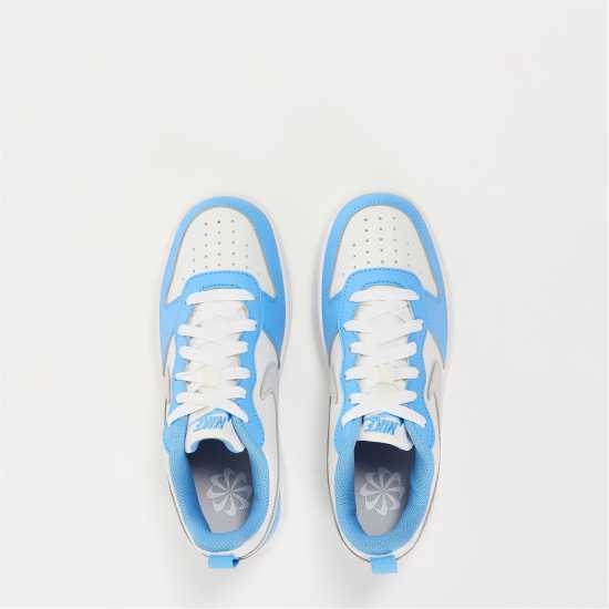 Детски маратонки Nike Court Borough Low Recraft Бяло/Морско синьо Nike Court Borough Low Recraft Бяло/Морско синьо Детски маратонки