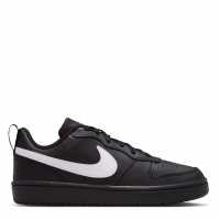 Nike Court Borough Low Recraft Children Shoes Black/White 