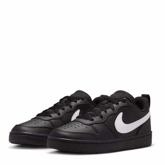 Nike Court Borough Low Recraft Children Shoes Black/White Nike Court Borough Low Recraft Children Shoes Black/White