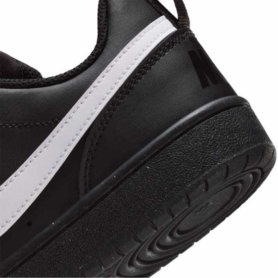 Nike Court Borough Low Recraft Children Shoes Black/White Nike Court Borough Low Recraft Children Shoes Black/White