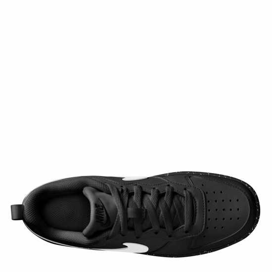 Nike Court Borough Low Recraft Children Shoes Black/White Nike Court Borough Low Recraft Children Shoes Black/White