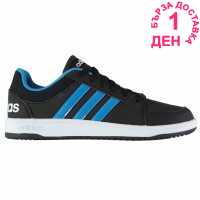 Adidas Младежки Маратонки Hoops Nubuck Junior Trainers