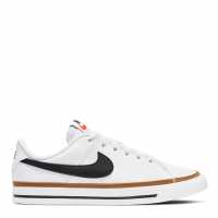 Nike Court Legacy Big Kids' Trainers Бяло/Черно Детски маратонки