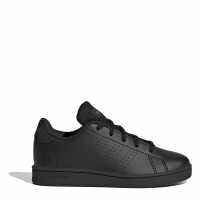 Adidas Advantage Lifestyle Trainers Juniors Трикратно черно Детски маратонки