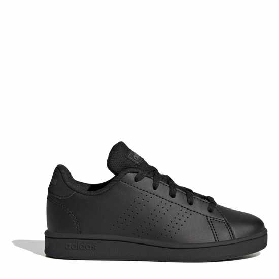 Adidas Advantage Lifestyle Trainers Juniors Трикратно черно Детски маратонки