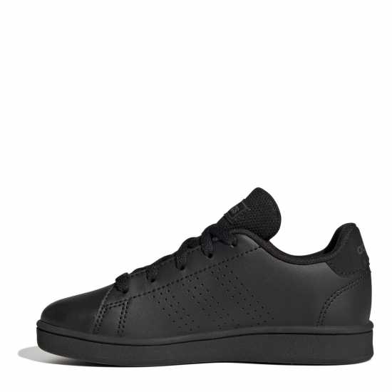 Adidas Advantage Lifestyle Trainers Juniors Трикратно черно Детски маратонки