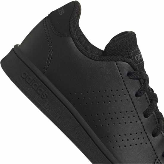 Adidas Advantage Lifestyle Trainers Juniors Трикратно черно Детски маратонки