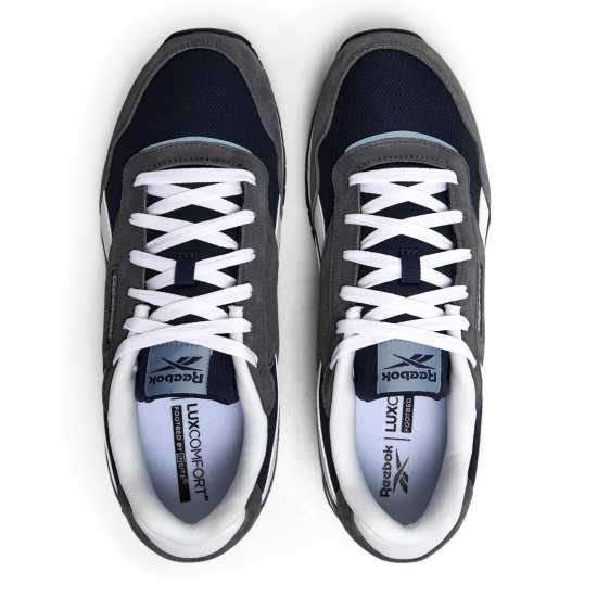 Reebok Kids' Glide Trainers Navy/Grey 