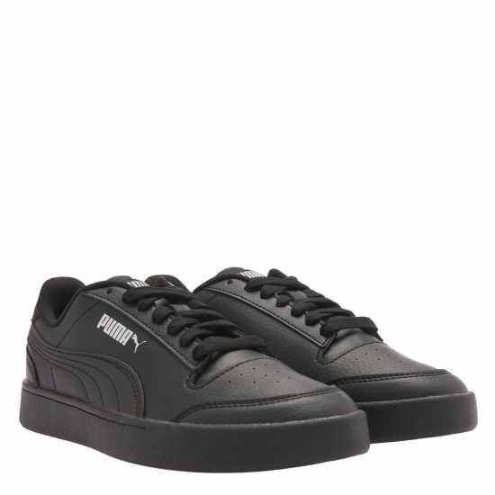 Puma Shuffle Trainers Junior Черно/Черно Детски маратонки