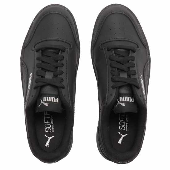 Puma Shuffle Trainers Junior Черно/Черно Детски маратонки