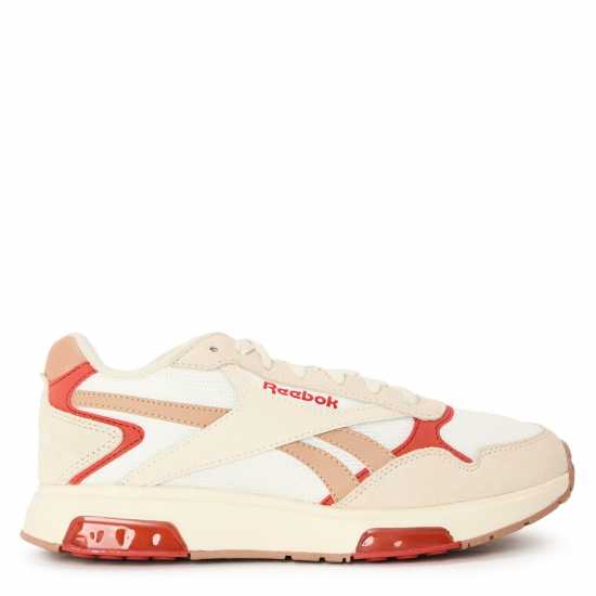 Reebok Kids' Glide Dmx Trainers Chalk/Hoop Red 