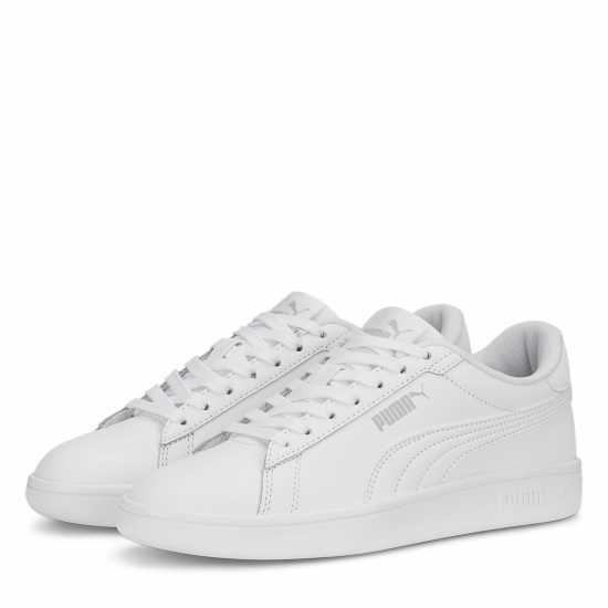 Детски маратонки Puma Маратонки За Момчета Smash Vulc Junior Boys Trainers Бяло/Бяло Puma Маратонки За Момчета Smash Vulc Junior Boys Trainers Бяло/Бяло Детски маратонки