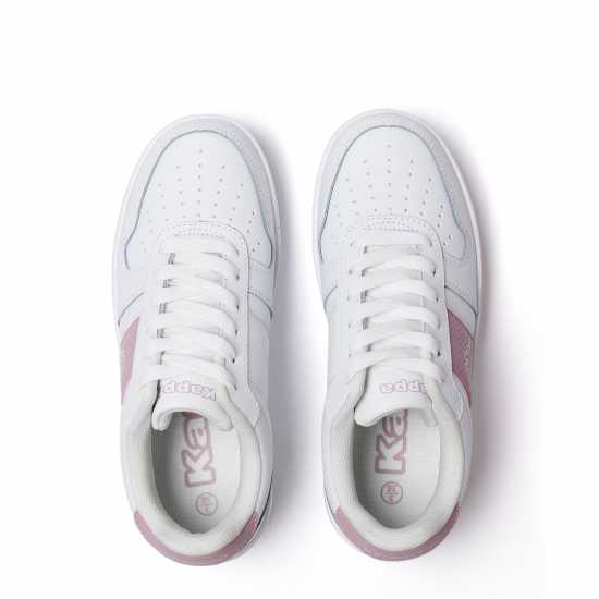 Kappa La Morra Trainers Juniors Бяло/Розово Детски маратонки