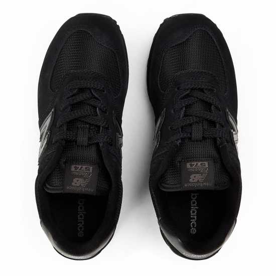 New Balance 574 Triple Black 