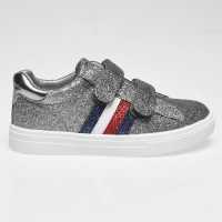 Tommy Hilfiger Sparkle Velcro Trainers  