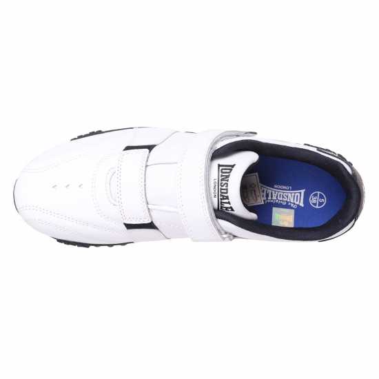 Детски маратонки Lonsdale Fulham Trainers Junior Boy Бяло/Морско синьо Lonsdale Fulham Trainers Junior Boy Бяло/Морско синьо Детски маратонки