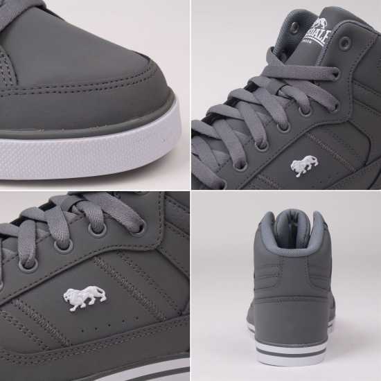 Детски маратонки Lonsdale Младежки Маратонки Canons Junior Trainers Сиво/Бяло Lonsdale Младежки Маратонки Canons Junior Trainers Сиво/Бяло Детски маратонки