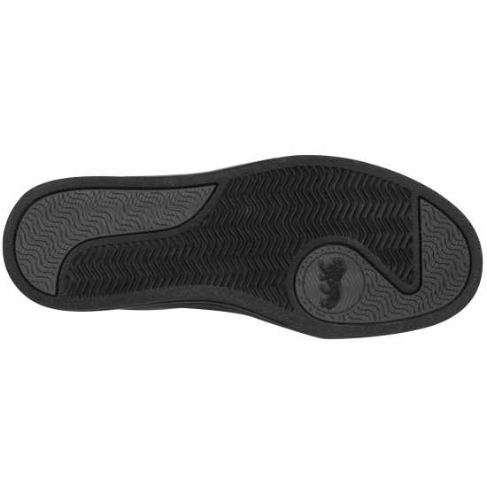 Lonsdale Младежки Маратонки Canons Junior Trainers Черно/Тъмно сиво Детски маратонки