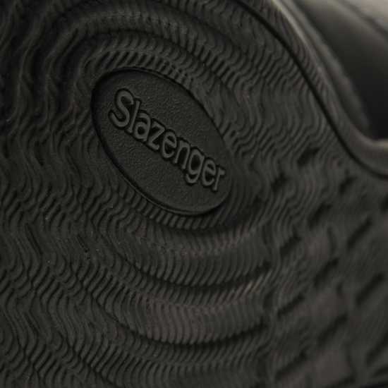 Slazenger Warrior Trainer Junior Черно/Тъмно сиво Детски маратонки