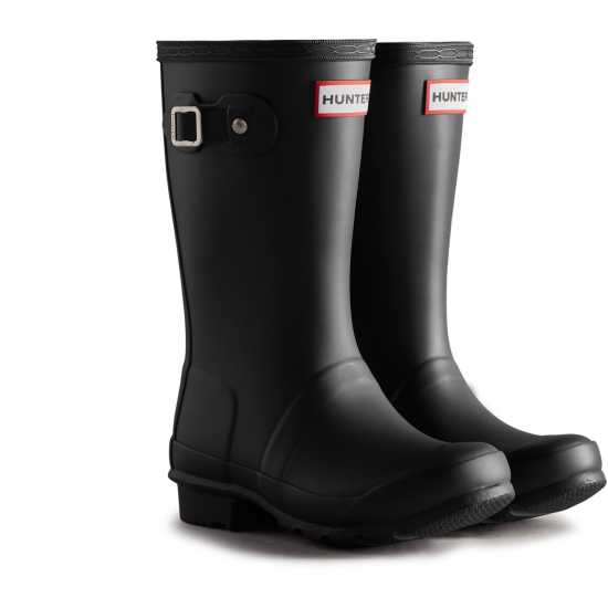 Гумени ботуши Hunter Original Wellies Juniors Черно BLK Hunter Original Wellies Juniors Черно BLK Гумени ботуши