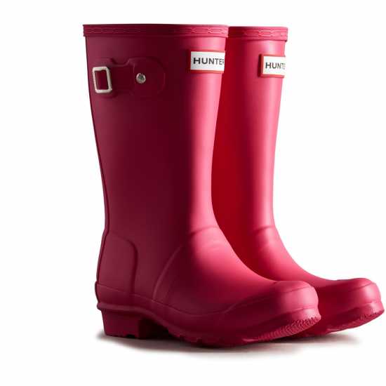 Hunter Original Wellies Juniors Розово RBP Гумени ботуши