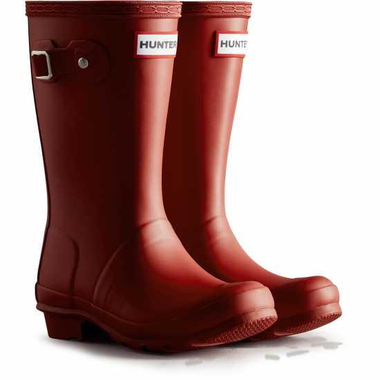 Гумени ботуши Hunter Original Wellies Juniors Червено MLR Hunter Original Wellies Juniors Червено MLR Гумени ботуши