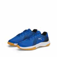 Puma Varion Jr Indoor Court Shoes Blue/White Детски маратонки