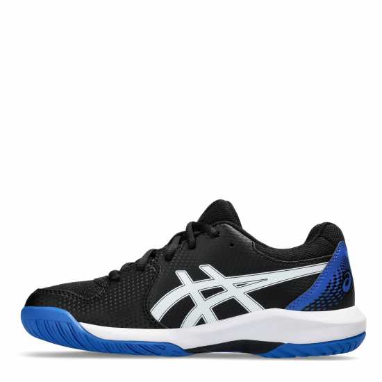 Asics Gel-Dedicate 8 Gs Tennis Shoes Unisex Kids Black/Blue Детски маратонки