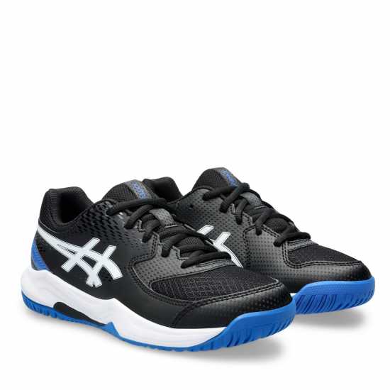 Asics Gel-Dedicate 8 Gs Tennis Shoes Unisex Kids Black/Blue Детски маратонки