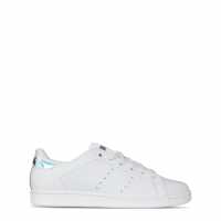 Детски маратонки Lonsdale Кожени Маратонки Leyton Leather Trainers Juniors Бяло Lonsdale Кожени Маратонки Leyton Leather Trainers Juniors Бяло Детски маратонки