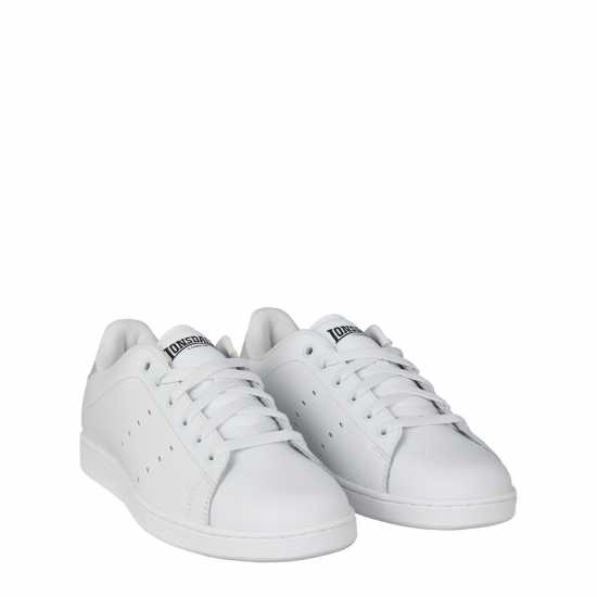 Детски маратонки Lonsdale Кожени Маратонки Leyton Leather Trainers Juniors Бяло Lonsdale Кожени Маратонки Leyton Leather Trainers Juniors Бяло Детски маратонки