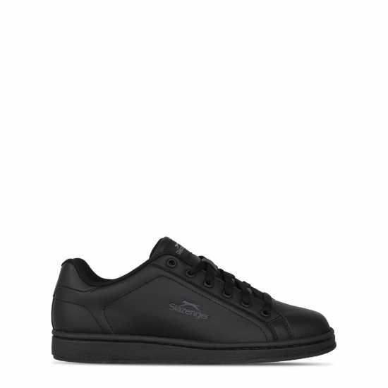 Slazenger Ash Lace Trainers Junior Черно/Тъмно сиво Slazenger Ash Lace Trainers Junior Черно/Тъмно сиво