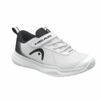 Head Sprint Velcro 4.0 Kids Tennis Shoes White/Blk Head Sprint Velcro 4.0 Kids Tennis Shoes White/Blk